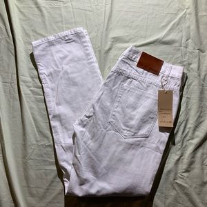 Nitagut Jeans Size 38x33” White Jeans Destructive 100% Cotton